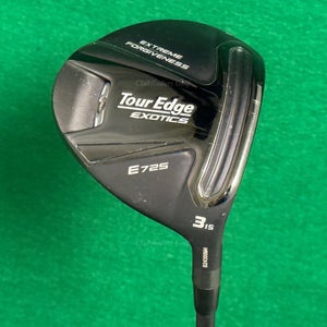 Tour Edge Exotics E725 15 Fairway 3 Wood Cypher Fifty 5.5 Graphite Regular