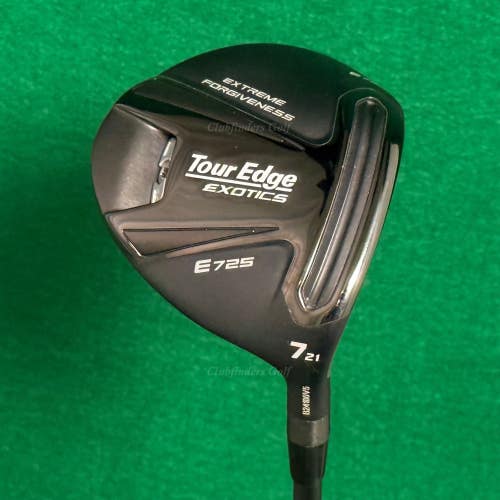 Tour Edge Exotics E725 21 Fairway 7 Wood Cypher Fifty 5.5 Graphite Regular