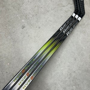 3 PACK 87 Flex SR P28 Senior Bauer Vapor Hyperlite 2 Left Hand Hockey Stick (New)