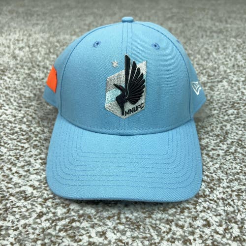 Minnesota United FC Hat Cap Strap Back One Size Blue MLS Soccer New Era Mens