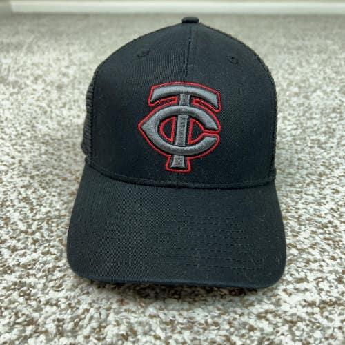 Minnesota Twins Hat Cap Snap Back Mens One Size Black MLB Baseball Fan Favorite