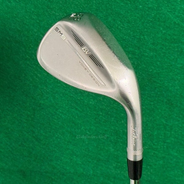 Titleist Vokey SM9 Chrome 58-4T 58 Gap Wedge Vokey Design Steel Wedge Flex
