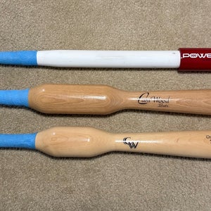 3 Bats: CamWood 32' Hands & Speed and One Hand / Powernet Sweet Spot Training Bats