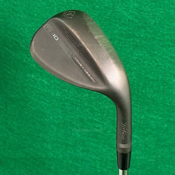 Titleist Vokey SM10 Jet Black 60-4T 60 Lob Wedge Vokey Design Steel Wedge Flex