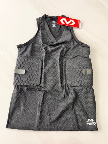 McDavid HEX 3-PAD Black Tank shirt 7963 monogram men's L New