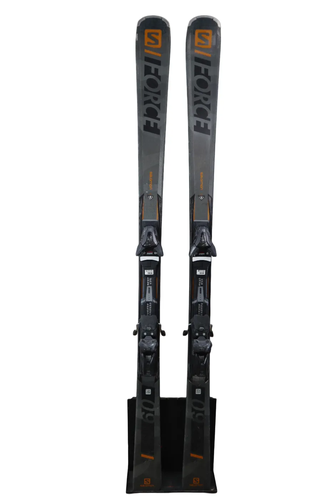 USED 2020 Salomon S/Force Ti Skis 177cm with Z12 GW Bindings