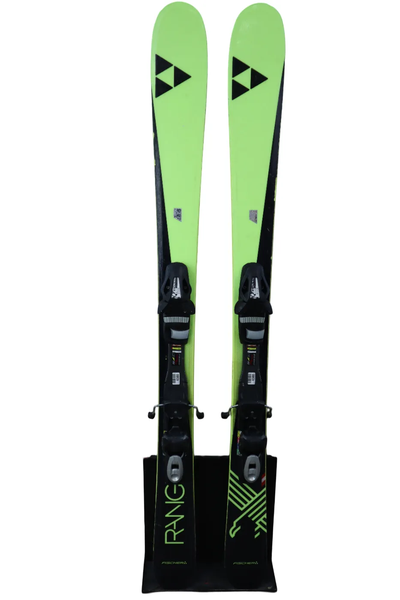USED 2018 Fischer Ranger 90 Skis 142cm with Tyrolia SYM PRO PS 10 Bindings