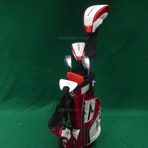 JUNIOR Tour Edge Bazooka HT Max-J 5-Piece Complete Club Set w/ Stand Bag *READ*