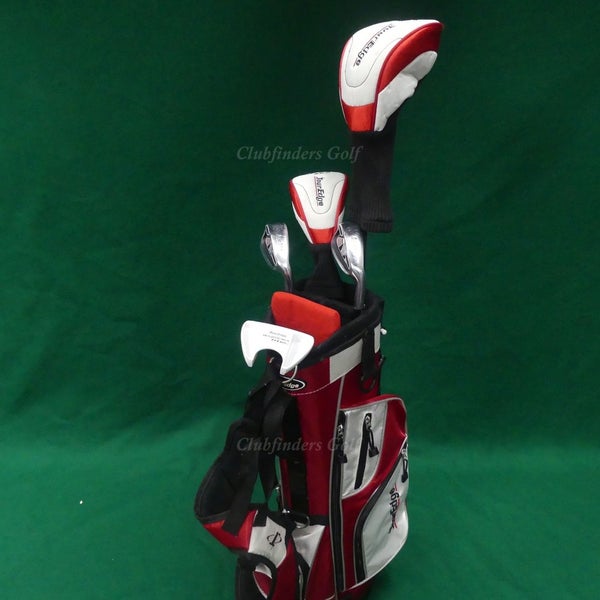 JUNIOR Tour Edge Bazooka HT Max-J 5-Piece Complete Club Set w/ Stand Bag *READ*