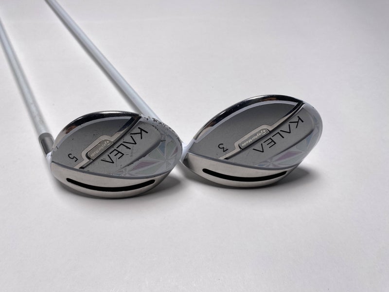 TaylorMade Kalea Ladies 3 & 5 Fairway Wood Set 17* 20* Kalea 45g Womens RH