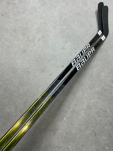 2 PACK 95 Flex Custom P28 Senior Bauer Vapor Hyperlite Left Hand Hockey Stick (New) Pro Stock