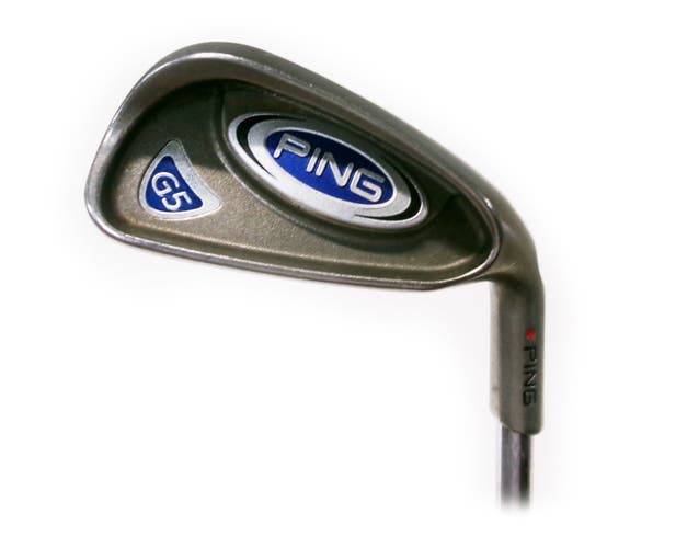 Ping G5 5 Iron Red Dot Steel CS-Lite Stiff Flex