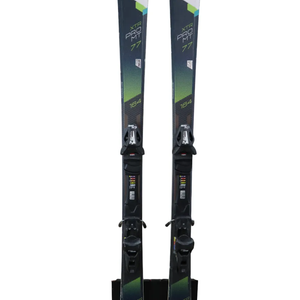USED 2018 Fischer XTR PRO MT 77 Skis 164cm with Tyrolia SP 10 Bindings