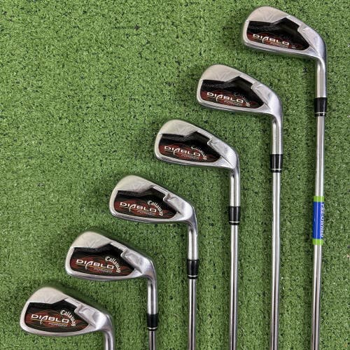 Callaway Diablo Forged Iron Set 5-PW Uniflex Nippon N.S. Pro 1100GH Steel