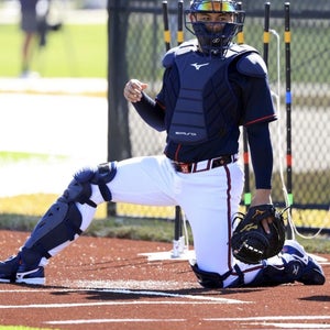 Mizuno Samurai Baseball Catcher's Mask Blue (NEW)