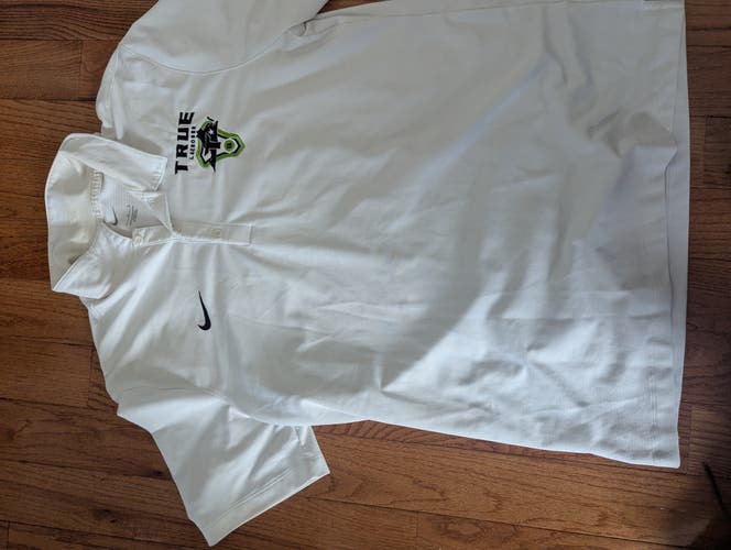 White Large Men's Nike Shirt (Used)