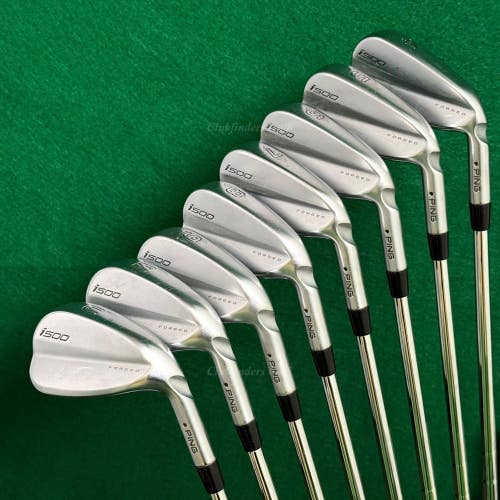 Ping i500 Forged Black Dot 4-UW Iron Set KBS Tour 120 Steel Stiff