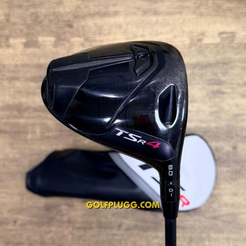 8 Driver- Titleist TSR4 w/ Headcover / Tensei, X Stiff (2698)