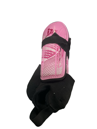 Used Brava Soccer Shin Guards Adult Pink SM 11834-S000046558