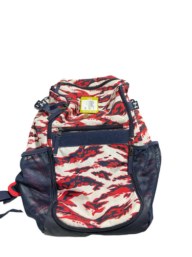 Used Under Armour USA UNDER ARMOUR BACKPACK BB/SB Player Carry Bag White/Red/Navy 11834-S000046545