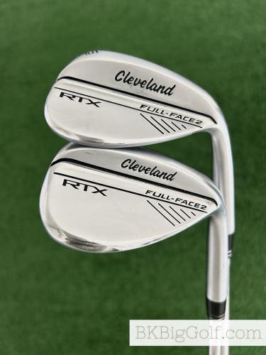 Cleveland RTX Full-Face2 Chrome 2 Wedge Set (56 & 60 Degrees)