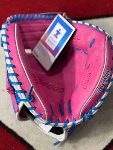 Wilson A2000 RH Catcher's Baseball Glove 33" (New)