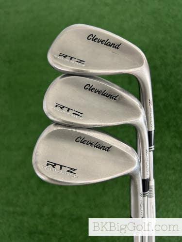 Cleveland RTZ Tour Rack Raw 3 Wedge Set (50, 54, & 60 Degrees)