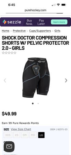 Shock Doctor Jill (New) - Youth Large