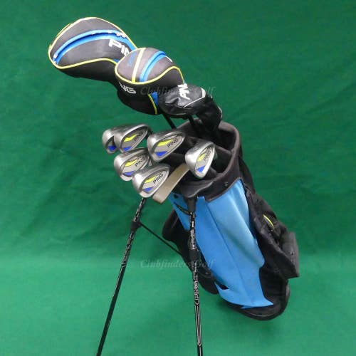 JUNIOR Ping Thrive 10-Piece Complete Club Set w/ Stand Bag *READ*