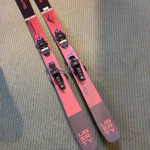 Men's 2025 Liberty Radian 100 173 cm Skis with Armada Strive 11 GW Demo Bindings