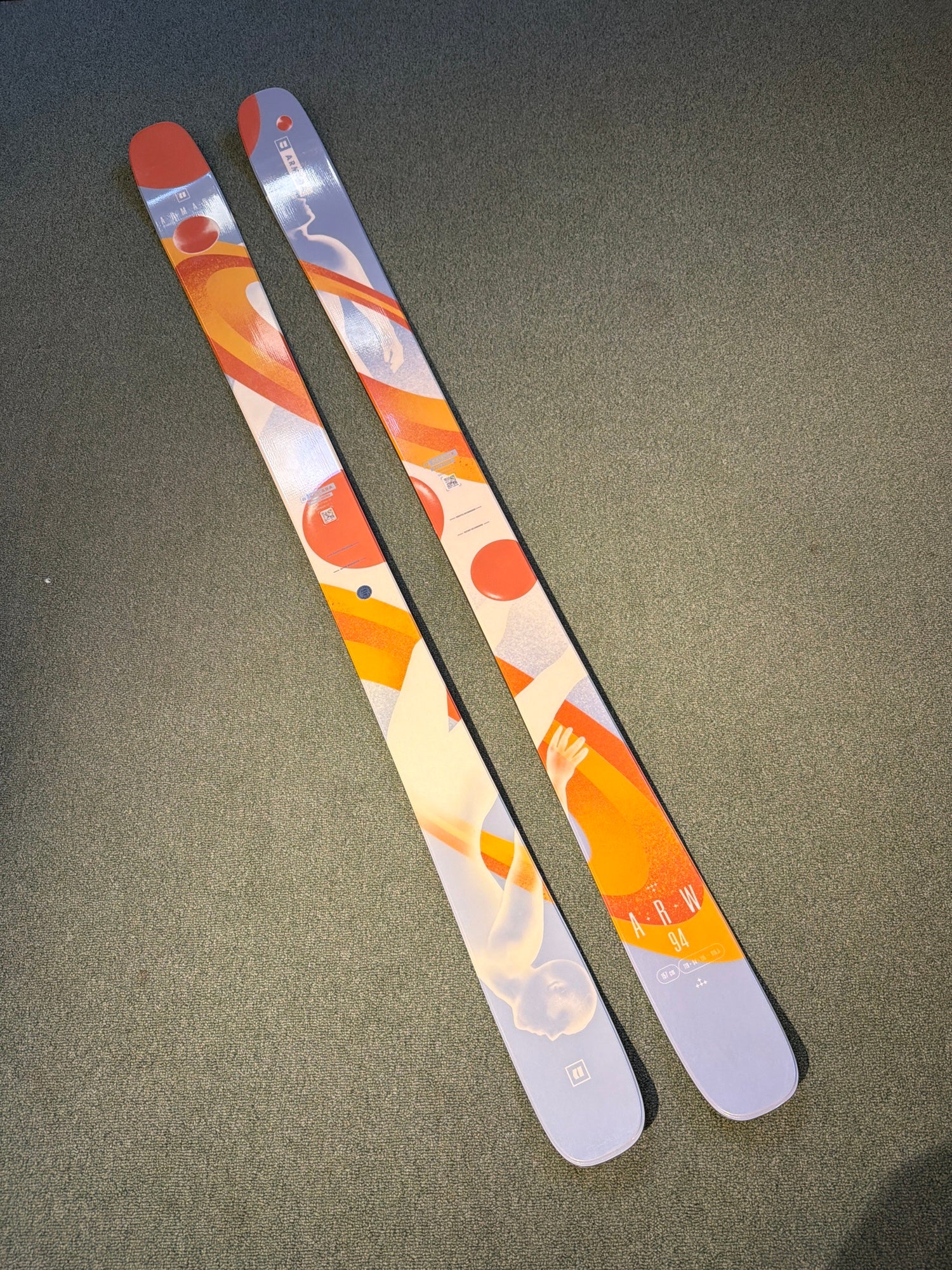 ARMADA TST 183cm / MERKER ツアビン/POMOCAシール Armada TST Ski
