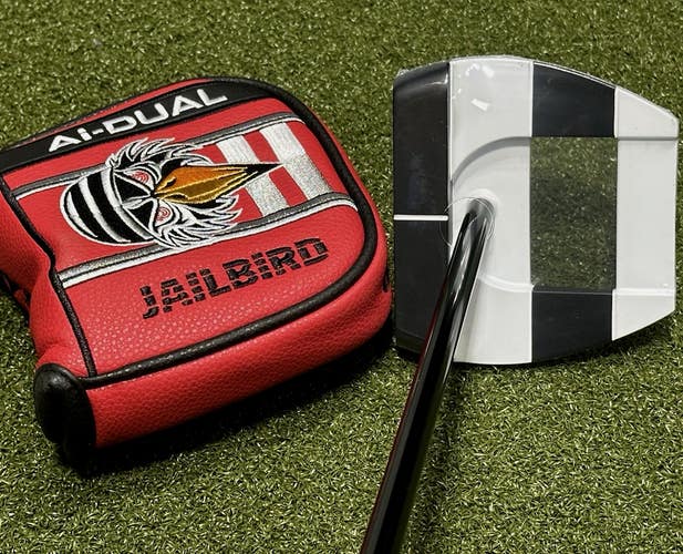 Odyssey Ai Dual Square 2 Square Jailbird Putter 34" Inch w/ Headcover RH NEW