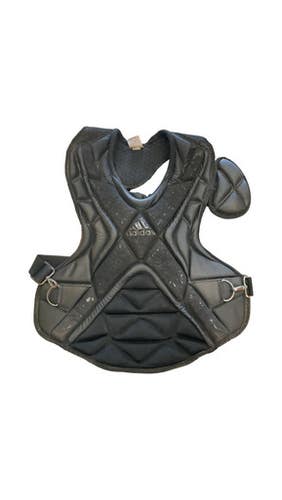 Used Adidas CHEST PROTECTOR Catchers Chest Protector Black Intermed 11859-S000028413