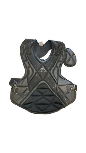 Used Adidas CHEST PROTECTOR Catchers Chest Protector Black Intermed 11859-S000028413