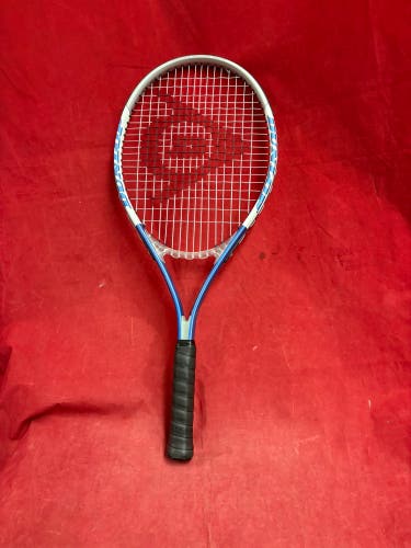 Tennis racquet: Dunlop Ace Twenty-7 Adult Tennis Racquet in Carolina Blue. Grip 4 1/8, Head 108”