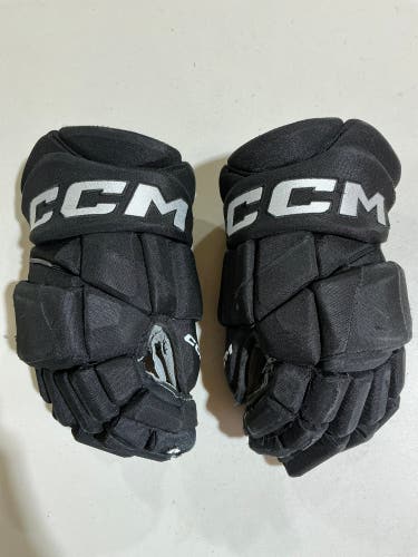 CCM Jetspeed Pro Model Pro Stock Hockey Gloves 14" Black 2985