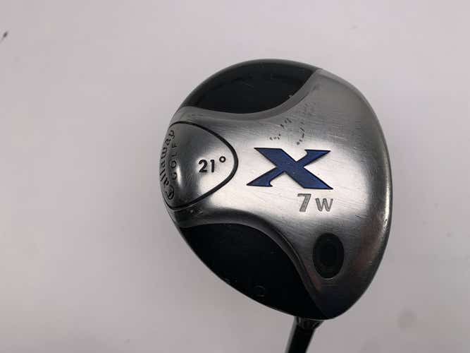Callaway X 7 Fairway Wood 21* Fujikura 65g Stiff Graphite Mens RH