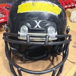 USED XENITH X2E+ YOUTH FOOTBALL HELMET - LARGE - BLACK