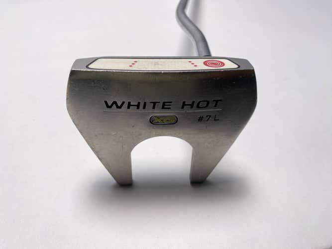 Odyssey White Hot XG 7 Long Broomstick Putter 46.5" Mens RH - NEW Split Grip