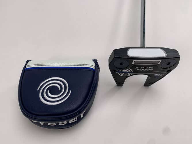 Odyssey Ai-ONE Cruiser CS Broomstick Putter 49" Mens RH HC NEW