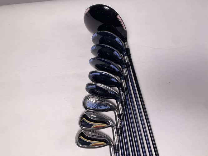 Adams Idea Womens 2014 Club Set Driver 3W-7W 5H 6H 7-9+SW Ladies Womens RH