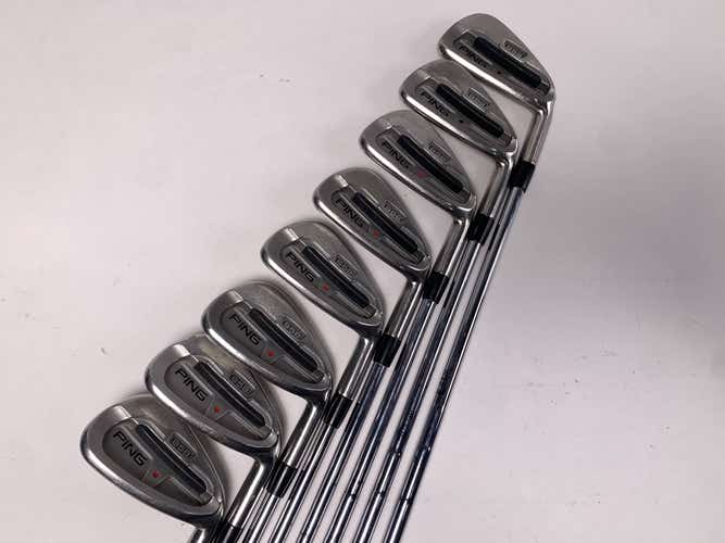 Ping S58 Iron Set 3-PW Red Dot Stiff Steel Mens RH -1/2"
