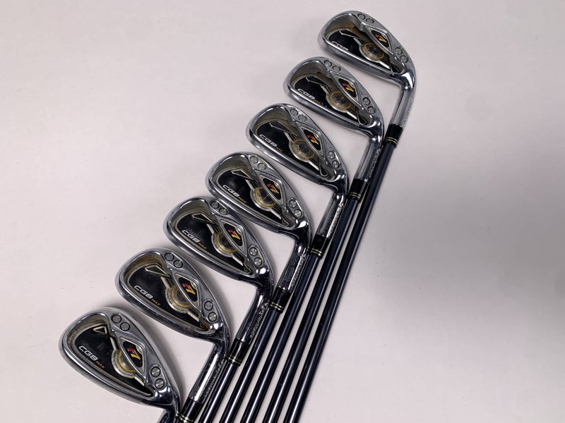 TaylorMade R7 CGB Max Iron Set 5-PW+AW REAX 55g Regular Graphite Mens RH