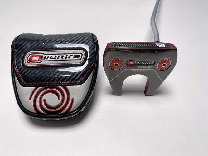 Odyssey O-Works Red 7 Tank Putter 38" Mens RH HC - NEW Long Grip