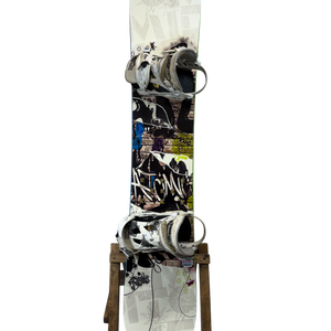 158cm Atomic Axum Snowboard W/ Rome SDS 390 Bindings