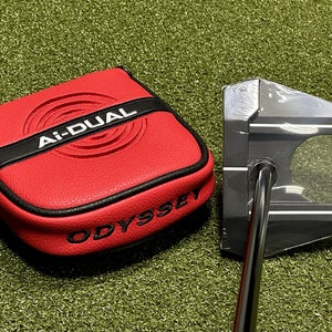 Odyssey Ai Dual Square 2 Square #7 Center Shaft Putter 35" w/ Headcover RH NEW