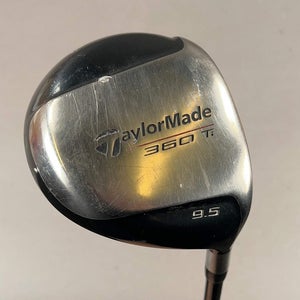 TaylorMade 360Ti 9.5 Right-Handed Driver Regular Flex Shaft
