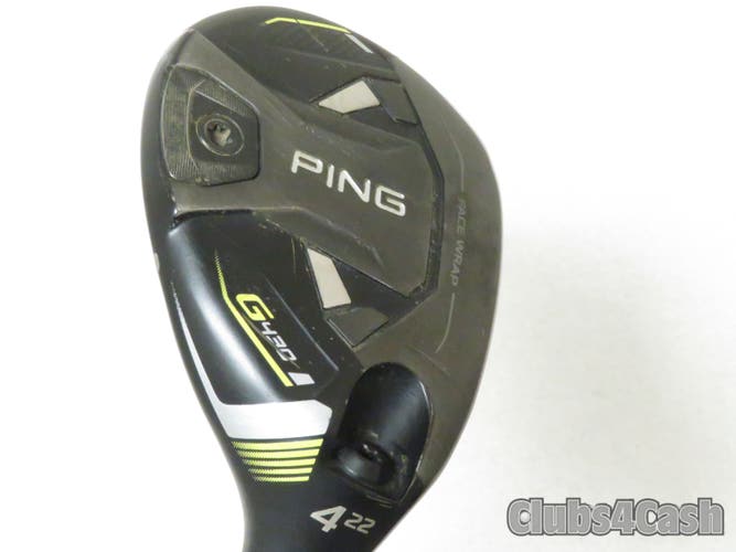 PING G430 Hybrid 22°  4H HZRDUS Smoke RDX Red 70g 5.5 Regular Flex NO Cover