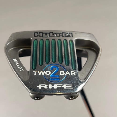 Rife Two Bar Mallet Hybrid Right-Handed 34" Putter