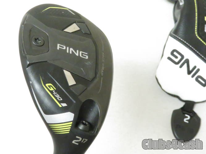 PING G430 Hybrid 17  2H TOUR 2.0 Chrome 85 X-Flex +Cover .. Near MINT